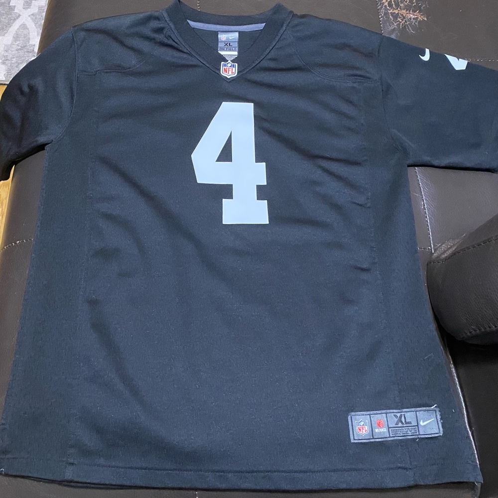 Derek Carr Raiders #4 Jersey